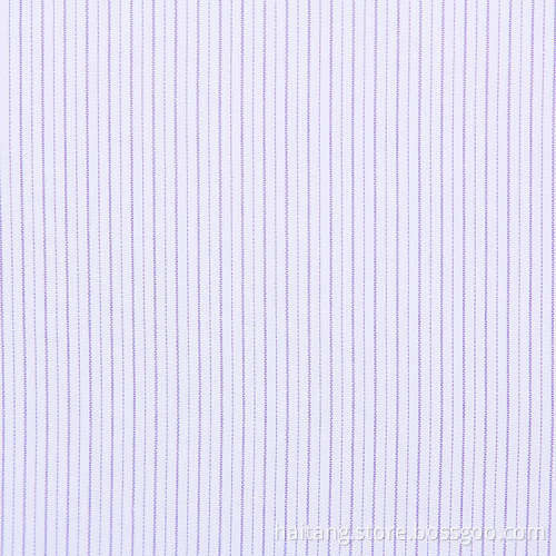 Strip Polyester fabric Anti-wrinkle Shirt Textile Elegant